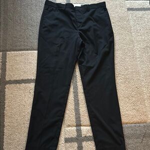 H&M Black Dress Pants with Tailored Look and Straight Cut